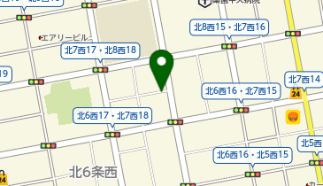 札幌北7西17第2の地図画像