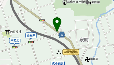 リパーク三島泉町第2の地図画像