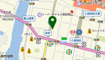 リパーク小倉魚町1丁目の地図画像