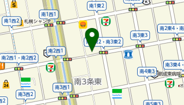 札幌南2東2第2の地図画像