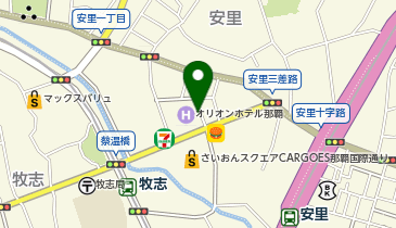 琉球オリオンホテル駐車場の地図画像