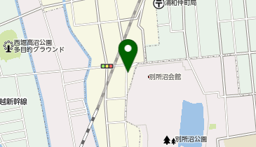 別所沼公園の地図画像