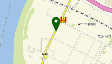 リパーク市川南3丁目第5の地図画像