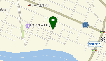 リパーク土浦桜町第7の地図画像