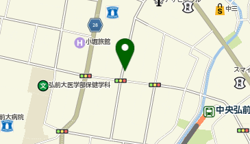 リパーク弘前鍛冶町の地図画像