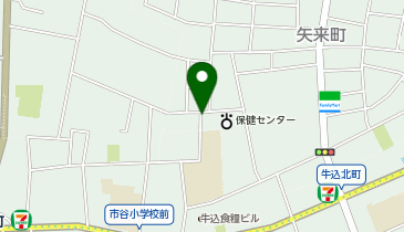 リパーク新宿矢来町第6の地図画像