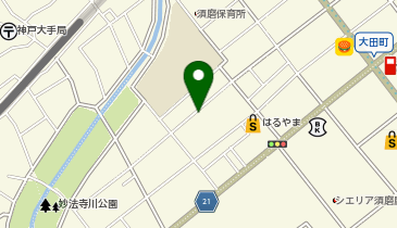 リパーク須磨大田町5丁目の地図画像