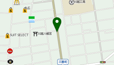 川越南通町第4の地図画像