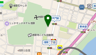 浅草2丁目第9の地図画像