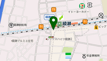 綾瀬駅前第4の地図画像