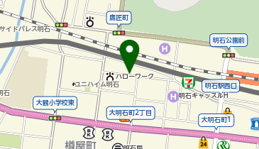 リパーク明石大明石町2丁目の地図画像