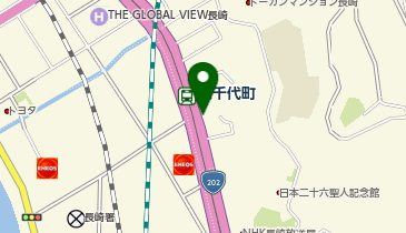 リパーク長崎御船蔵町の地図画像