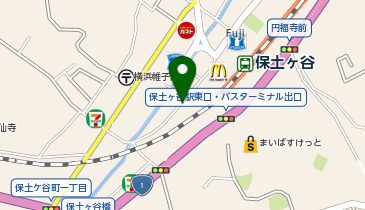 リパーク保土ヶ谷駅前第3の地図画像