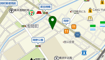 リパーク横浜岡野1丁目第4の地図画像