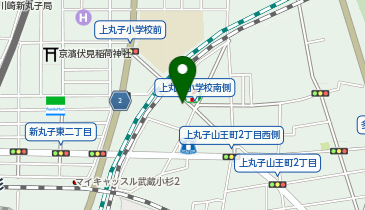リパーク川崎上丸子山王町1丁目第3の地図画像