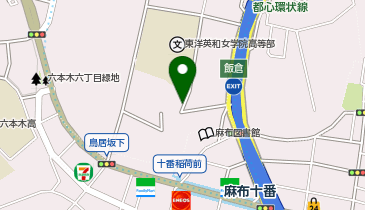 リパーク六本木5丁目第5の地図画像