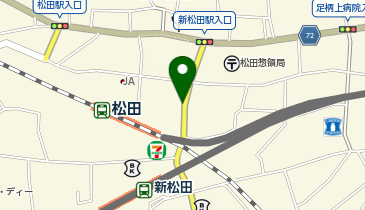 リパーク新松田駅前第3の地図画像