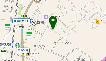 渋谷1丁目第11の地図画像