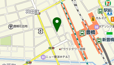 豊橋駅前第8の地図画像