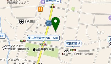 リパーク東広島西条栄町第8の地図画像