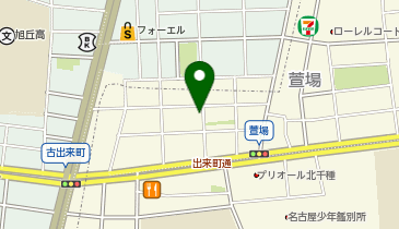 ナゴヤドーム南第5の地図画像