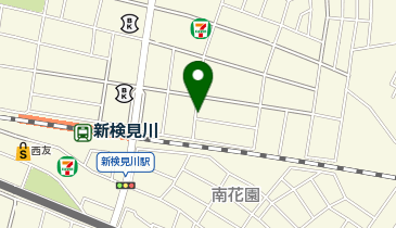 リパーク新検見川駅北口第3の地図画像