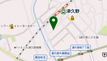 リパークJR津久野駅前第4の地図画像