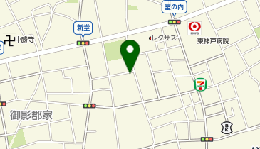 リパーク神戸住吉本町2丁目の地図画像
