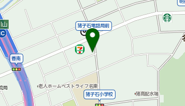 猪子石2丁目の地図画像