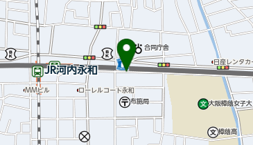 リパーク河内永和駅東の地図画像