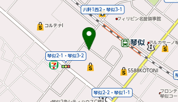 CiiNACiiNA琴似駐車場の地図画像