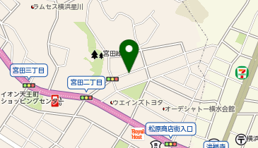 リパーク横浜宮田町2丁目の地図画像