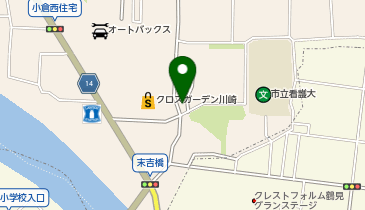 リパーク川崎小倉4丁目第2の地図画像
