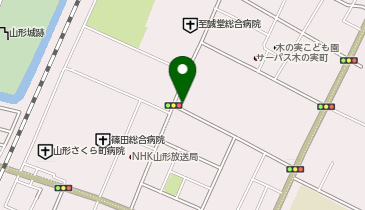リパーク山形木の実町公園通りの地図画像
