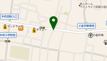 小金井本町5丁目第6の地図画像