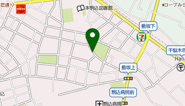 本駒込4丁目の地図画像