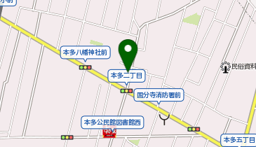 リパーク国分寺本多4丁目の地図画像