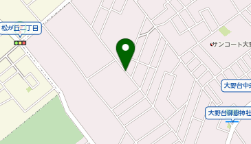 リパーク相模原大野台3丁目の地図画像