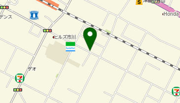 リパーク市川新田4丁目第2の地図画像