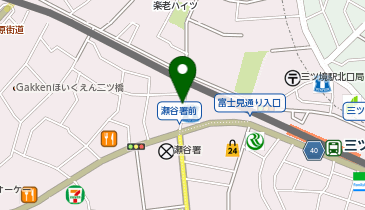 堀病院第1駐車場の地図画像