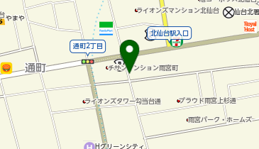 リパーク仙台昭和町の地図画像