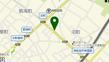 リパーク岸和田沼町第3の地図画像