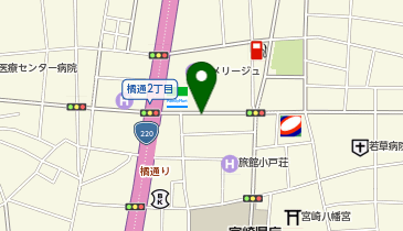 宮崎橘通東2丁目第2の地図画像