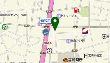 宮崎橘通東2丁目第3の地図画像