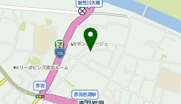 リパーク岩淵町第6の地図画像