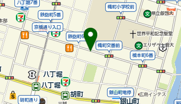 リパーク広島幟町第17の地図画像