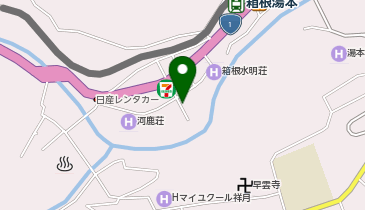 リパーク箱根湯本第2の地図画像