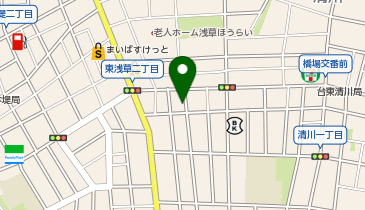 台東区清川1丁目第4の地図画像