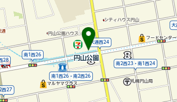 ハートランド円山パーキングの地図画像