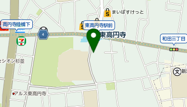 リパーク杉並和田3丁目第7の地図画像